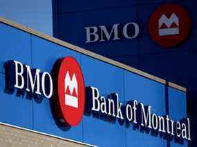 Une succursale de la Banque de Montréal à Ottawa.