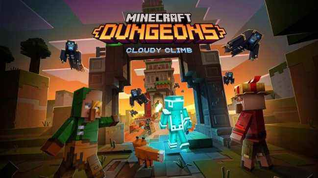 Bande-annonce de Minecraft Dungeons Cloudy Climb