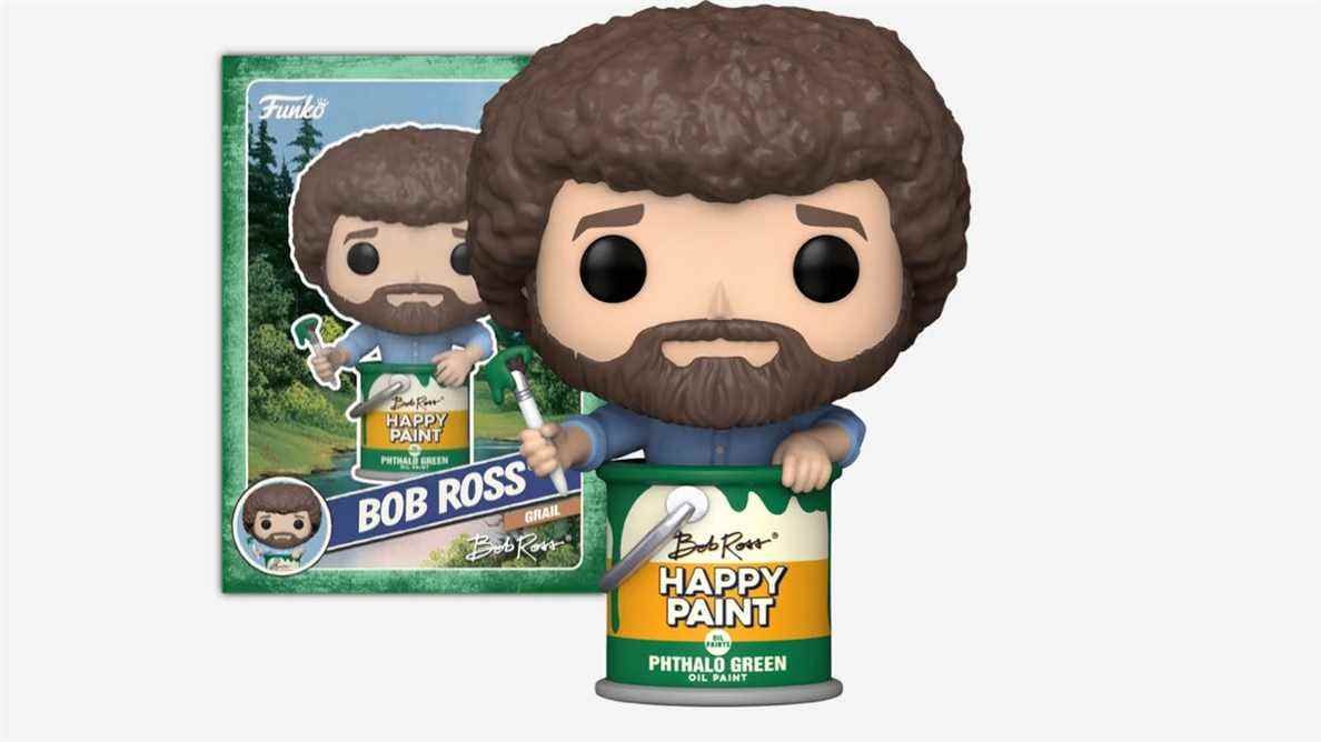 Bob Ross est mort en combattant des vautours motivés par le profit uniquement pour qu'ils le transforment en un Funko Pop NFT
