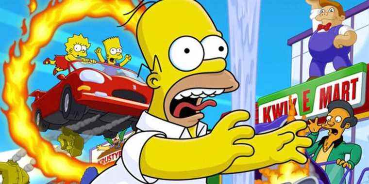 Bootleg russe des Simpsons : Hit & Run a tous les personnages exprimés par le même acteur
