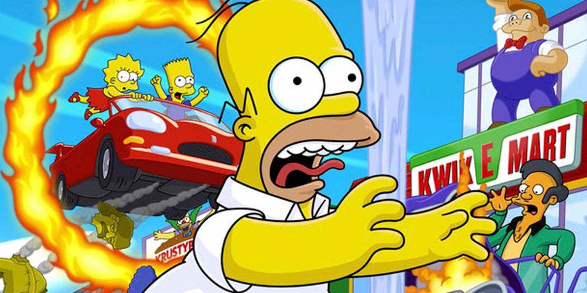 Bootleg russe des Simpsons : Hit & Run a tous les personnages exprimés par le même acteur
