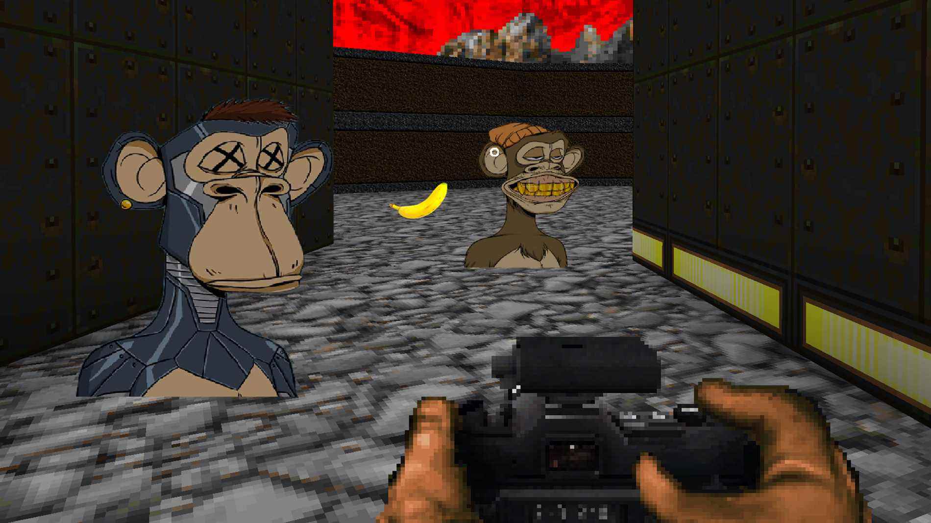 Ce mod Doom vous permet de photographier des NFT pour de l'argent
