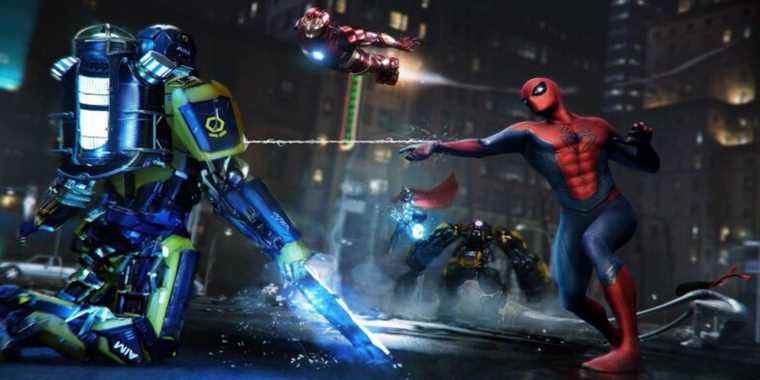 Ce que Marvel's Spider-Man 2 peut apprendre du DLC Spider-Man de Marvel's Avengers
