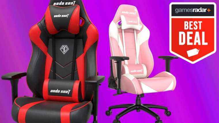 Certaines des meilleures chaises de jeu sont jusqu’à 250 $ de réduction sur les ventes de Noël d’AndaSeat