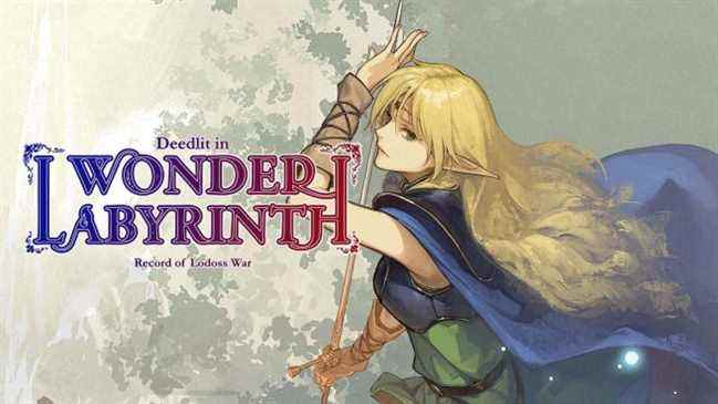 Record de Lodoss War Deedlit in Wonder Labyrinth