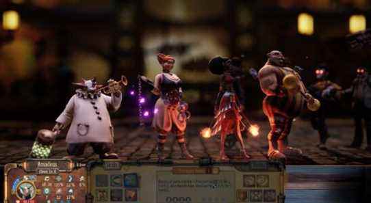 Circus Electrique est un RPG tactique / simulation de gestion steampunk sauvage