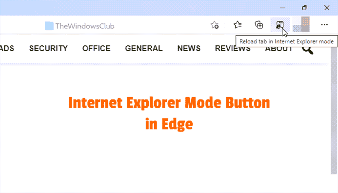 Comment ajouter ou supprimer le bouton du mode Internet Explorer sur la barre d’outils Edge