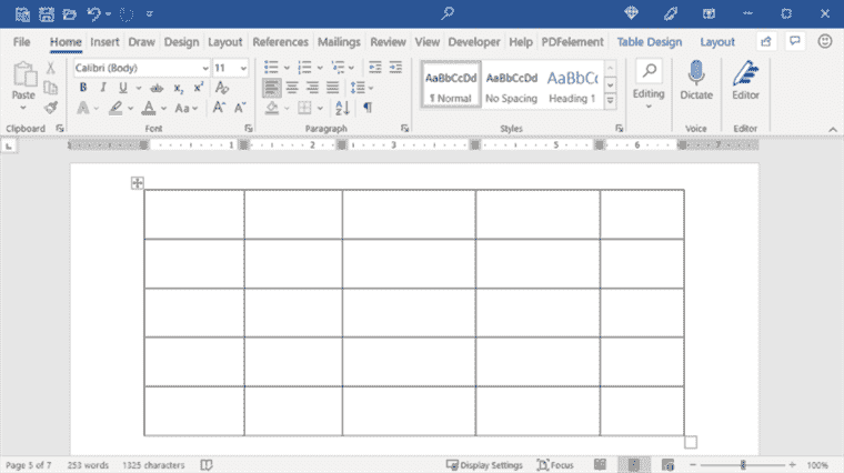 Comment redimensionner automatiquement un tableau dans Microsoft Word