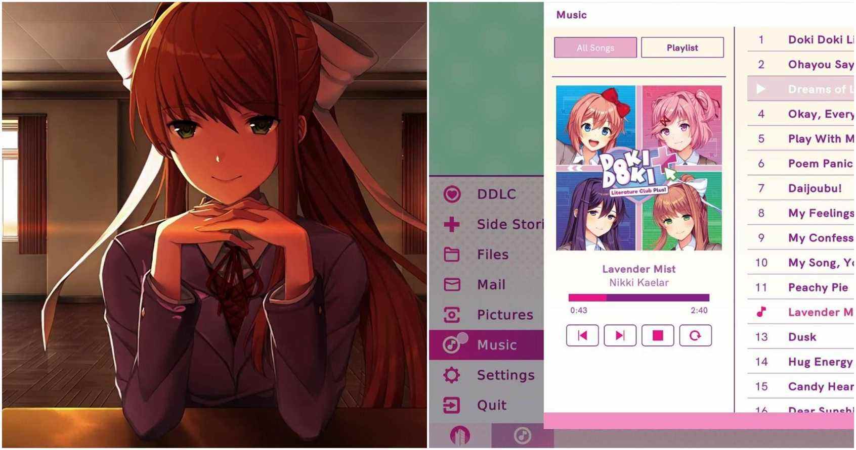 Comment supprimer Monika dans Doki Doki Literature Club Plus
