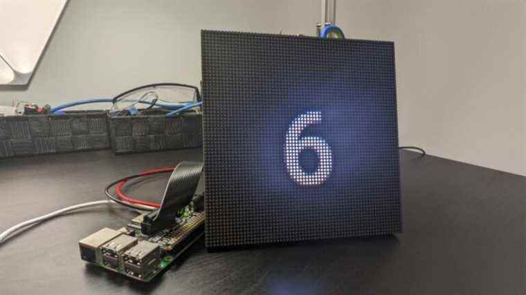 Créer un signe X Days Until Xmas avec Raspberry Pi