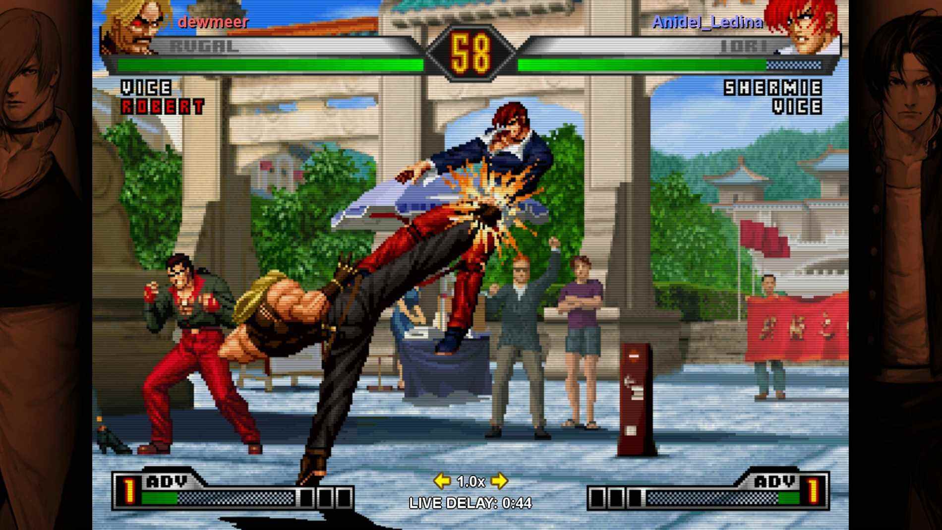 KOFUMFE Rugal contre Iori