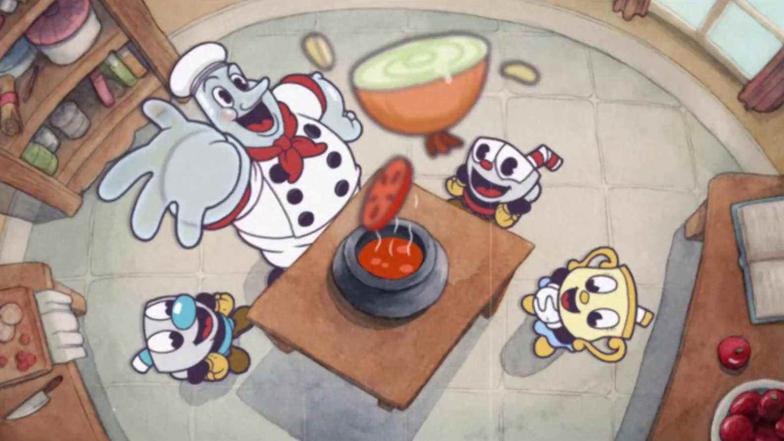     Cuphead - Le dernier plat délicieux sera servi en juin

