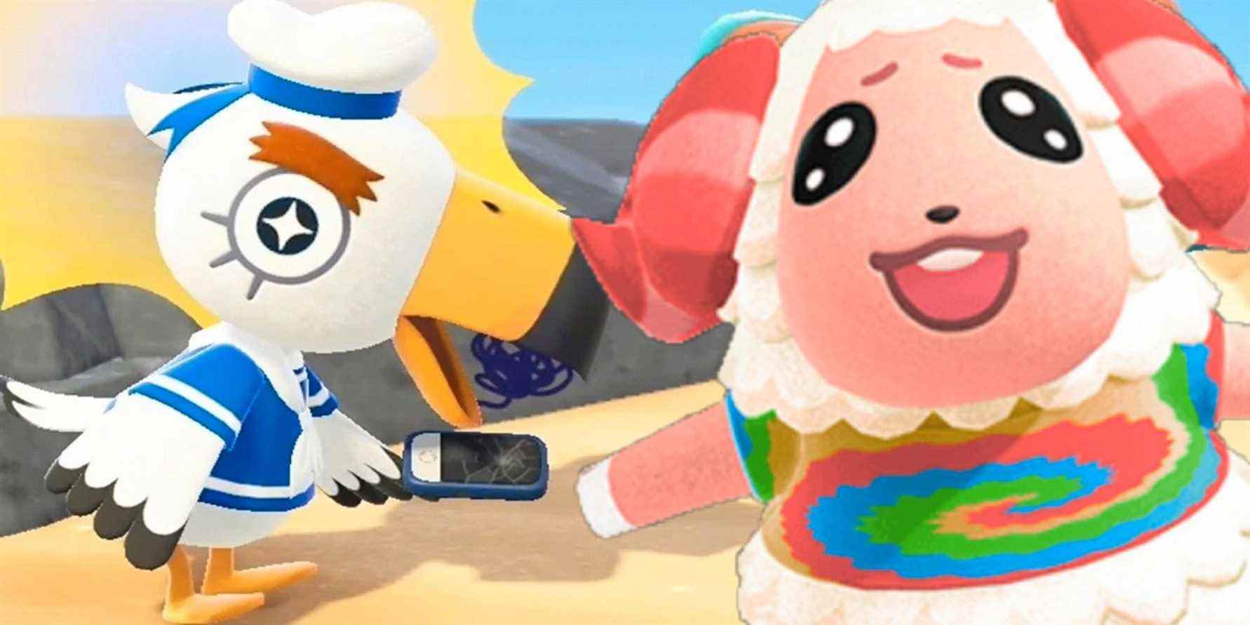 Cute Animal Crossing: le clip de New Horizons montre Dom messing avec Gulliver
