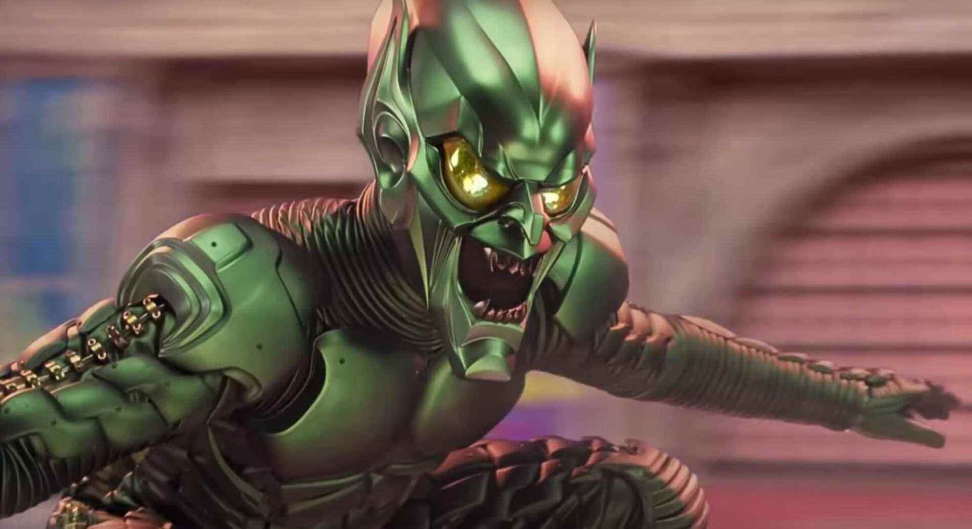 Willem Dafoe Green Goblin Norman Osborn Spider-Man: No Way Home, un pouvoir de méchant parfait sans responsabilité pourrait faire raison dans MCU