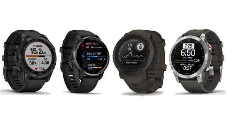 Des images divulguées montrent les prochaines montres intelligentes Garmin Fenix ​​7 et Venu 2 Plus