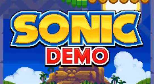 Des séquences de jeu mobile Sonic mises au rebut partagées en ligne