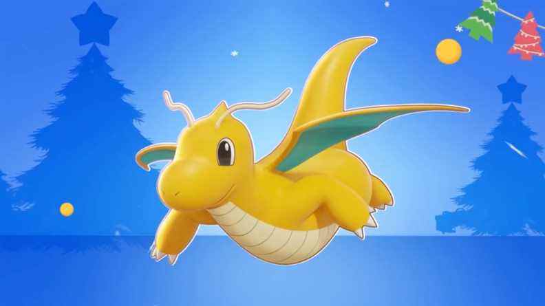 
  Dragonite rejoint la liste Pokémon Unite plus tard ce mois-ci, parallèlement à l'événement des fêtes de fin d'année

