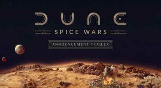 Dune : le jeu de stratégie Spice Wars annoncé aux Game Awards