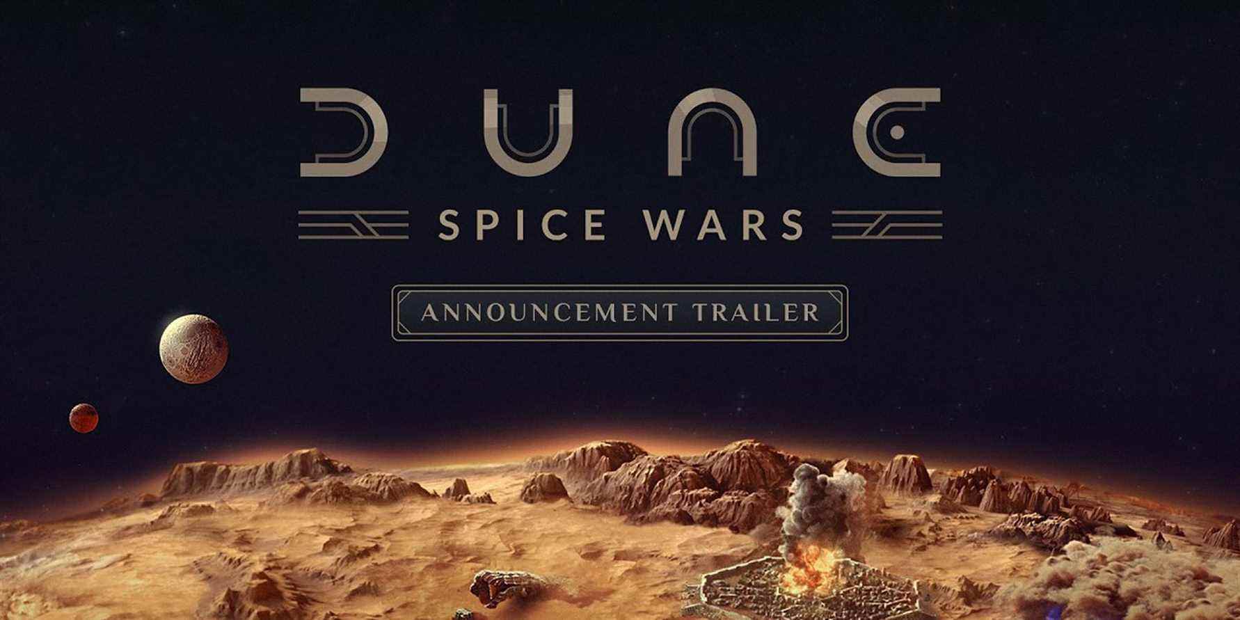 Dune : le jeu de stratégie Spice Wars annoncé aux Game Awards
