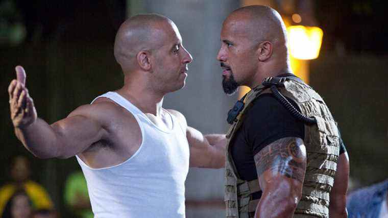 

	
		Dwayne Johnson refuse l'invitation de Vin Diesel à rejoindre "Fast & Furious": "Aucune chance que je revienne" Le plus populaire à lire Inscrivez-vous aux newsletters sur les variétés Plus de nos marques
	
	
