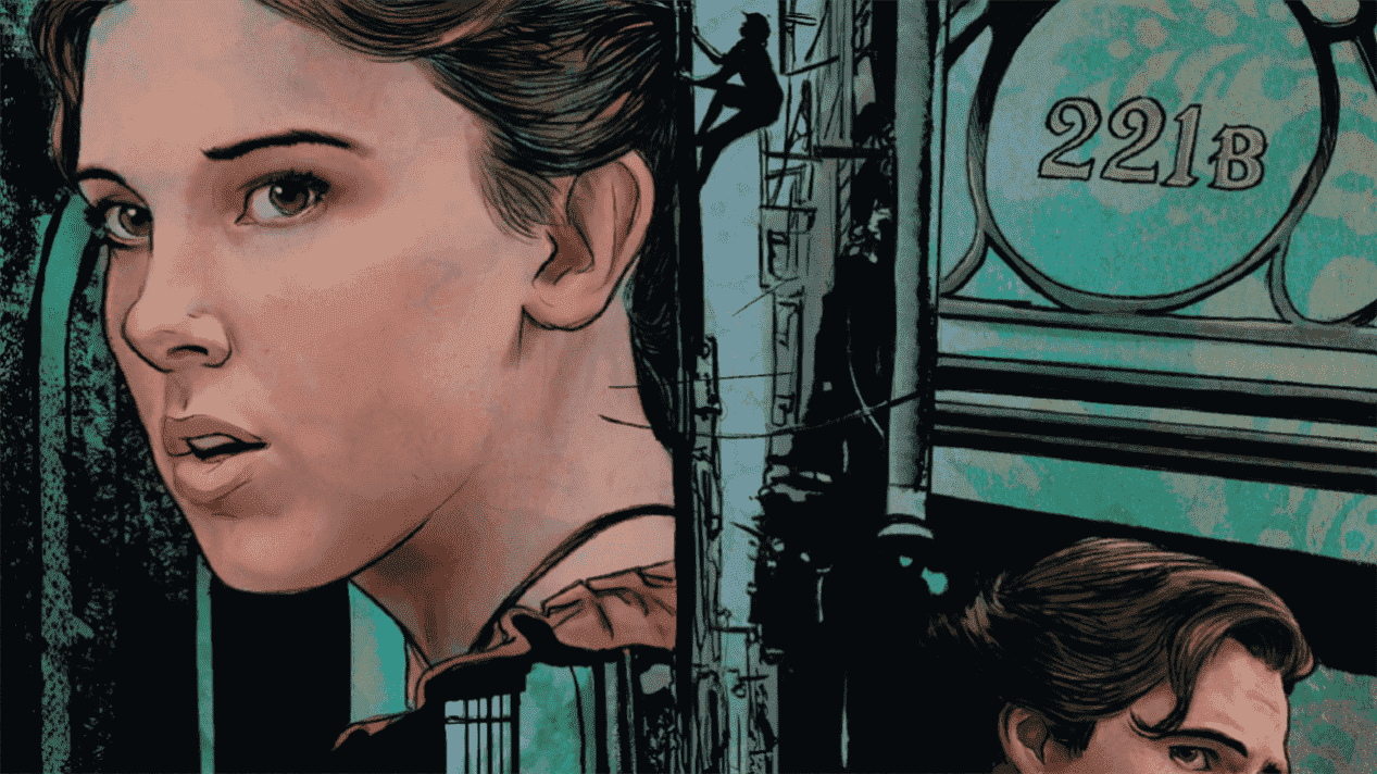 Enola Holmes: Mycroft's Dangerous Game Graphic Novel, avec Millie Bobby Brown, fait sa première couverture
