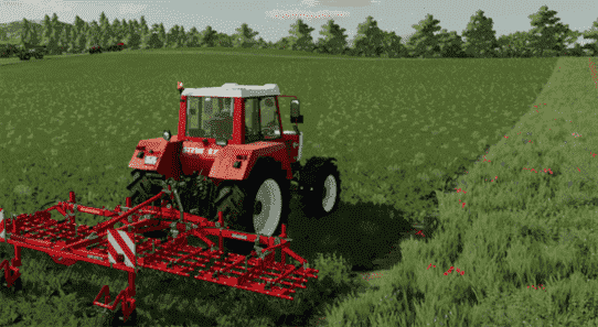 Farming Simulator 22 tractor