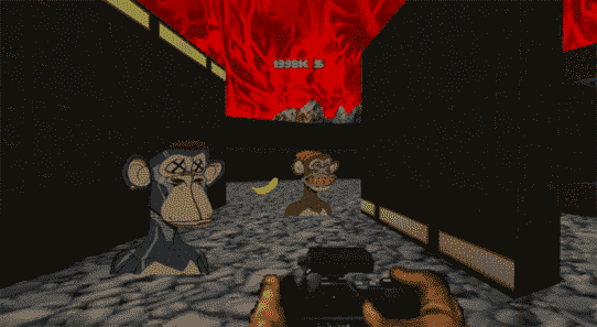 Faites un clic droit et déchirez ce mod Doom NFT