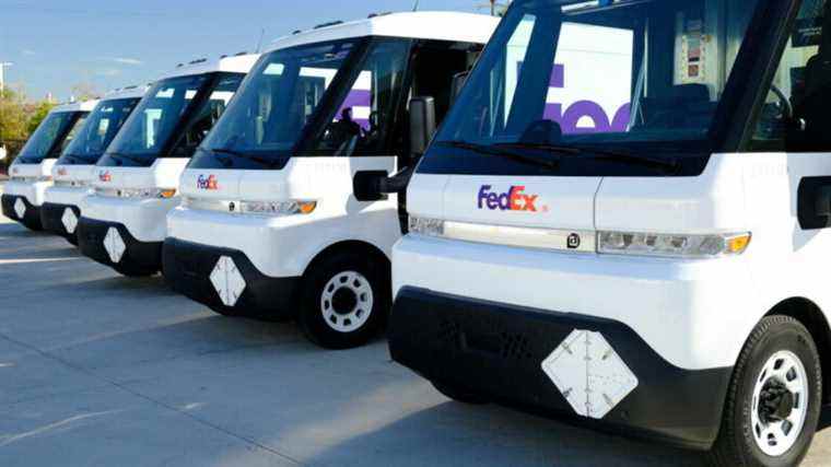 FedEx reçoit les 5 premiers véhicules de livraison électriques de BrightDrop