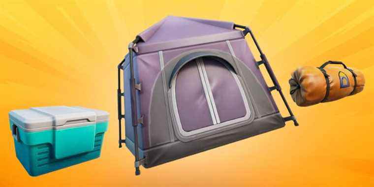 Fortnite Chapitre 3 : Comment utiliser les tentes