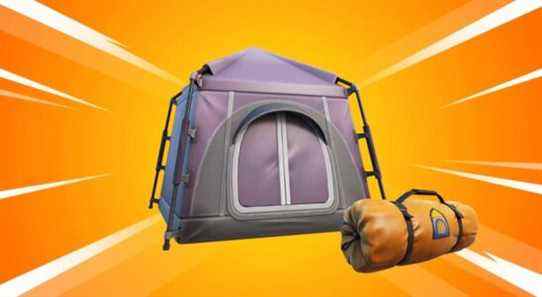 Fortnite : Comment récupérer des objets stockés dans une tente