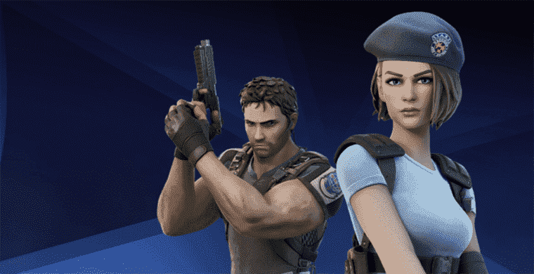 Fortnite accueille Jill Valentine et Chris Redfield de Resident Evil