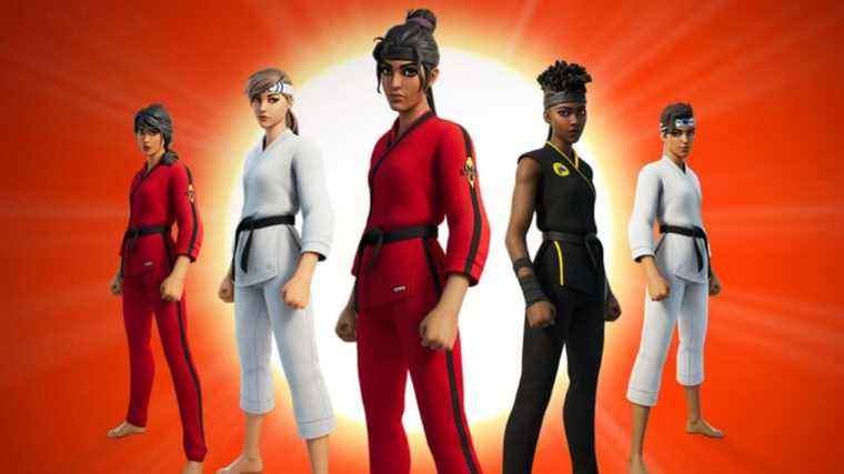 Fortnite : les tenues de Cobra Kai arrivent à temps pour la saison 4
