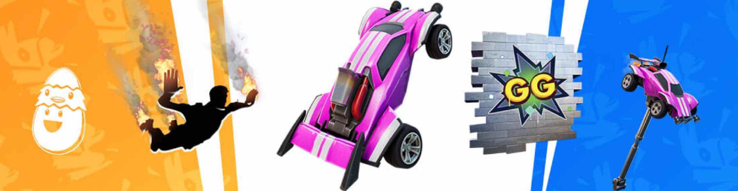 Fortnite Rocket League Sideswipe crossover