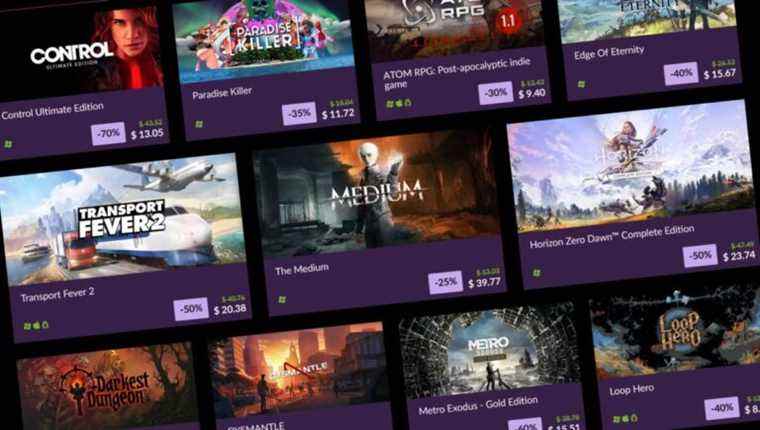 GOG ramène des offres flash et des coupes profondes pour sa grande vente Black Friday
