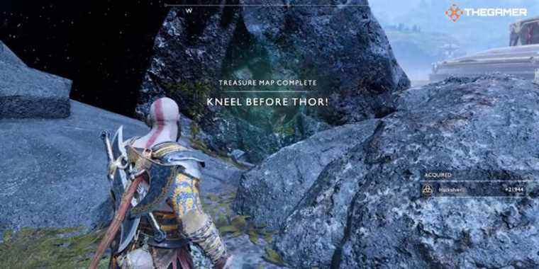 God Of War: Où trouver le trésor à genoux devant Thor
