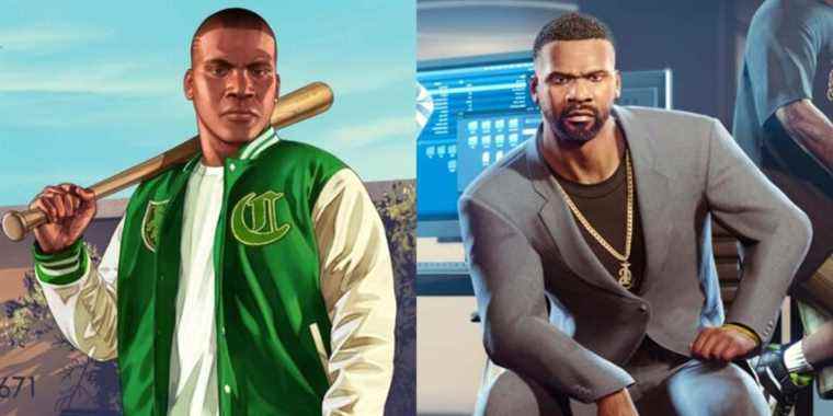 Grand Theft Auto Online : comparer Franklin de GTA 5 à son apparence actuelle
