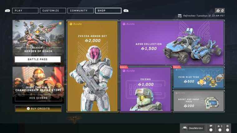 Les microtransactions Halo Infinite changent la semaine prochaine, selon 343i