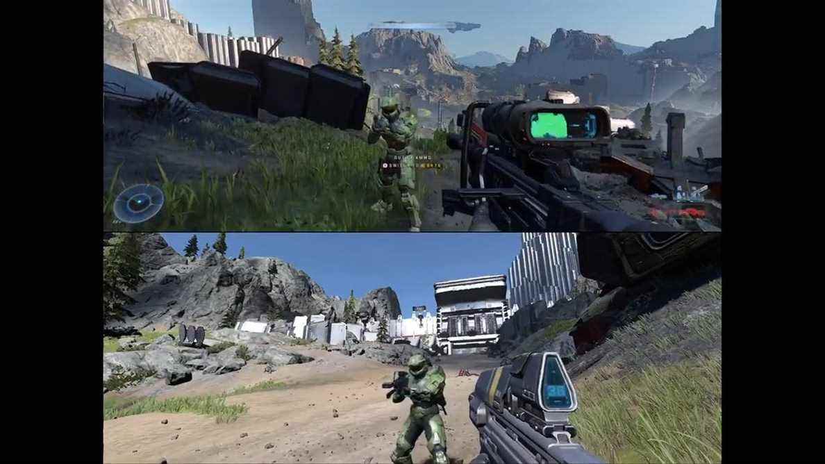 Halo Infinite Glitch permet une coopérative de canapé de campagne
