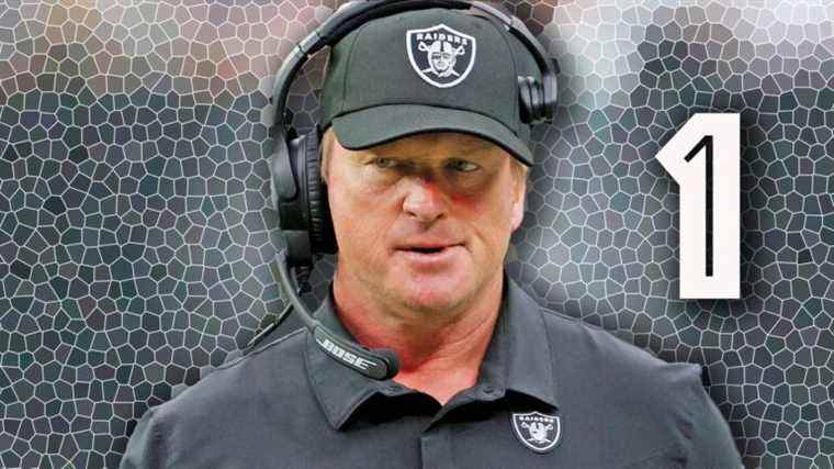 IDIOT DE L’ANNÉE #1 : Jon Gruden, le visage d’une NFL pourrie