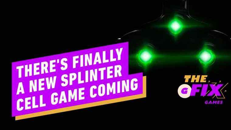 Il y a enfin un nouveau jeu Splinter Cell à venir - IGN Daily Fix
