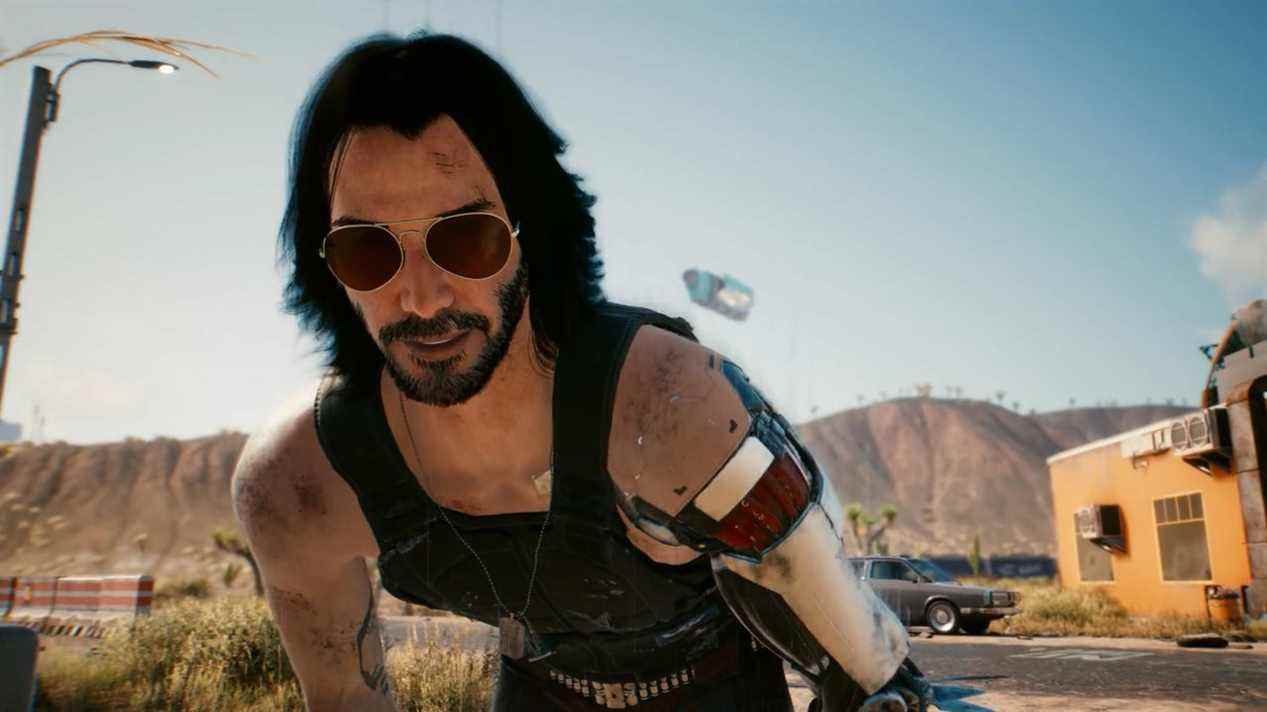 Keanu Reeves pense que les gens « c'est gentil » ont essayé de modifier Cyberpunk 2077 afin qu'ils puissent avoir des relations sexuelles avec lui
