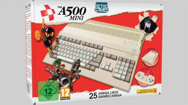 L’Amiga A500 Mini sera lancé le 25 mars avec 25 jeux groupés