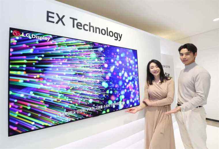 LG Display affirme que sa nouvelle technologie «OLED EX» améliore la luminosité jusqu’à 30%