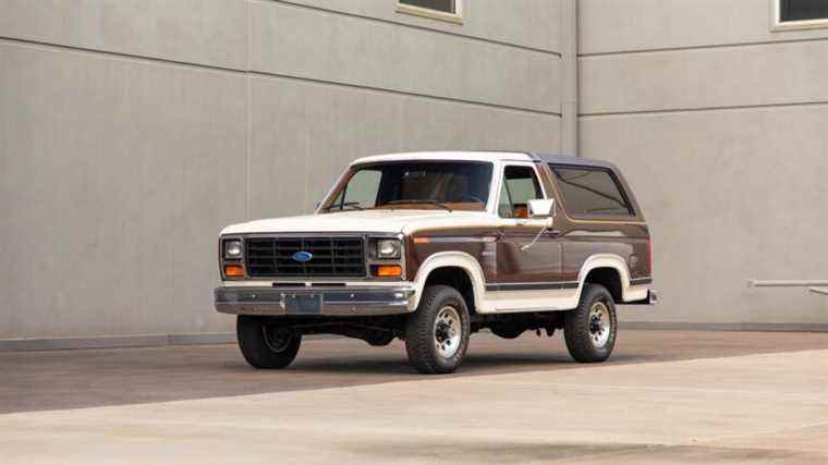 La Ford Bronco 1982 préservée de Oil Executive mise aux enchères