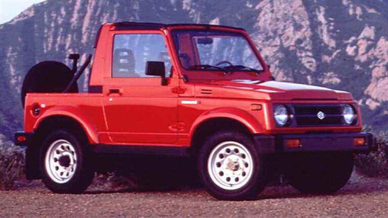 La Suzuki Samurai est l’une des voitures du marché haussier de Hagerty à acheter en 2022