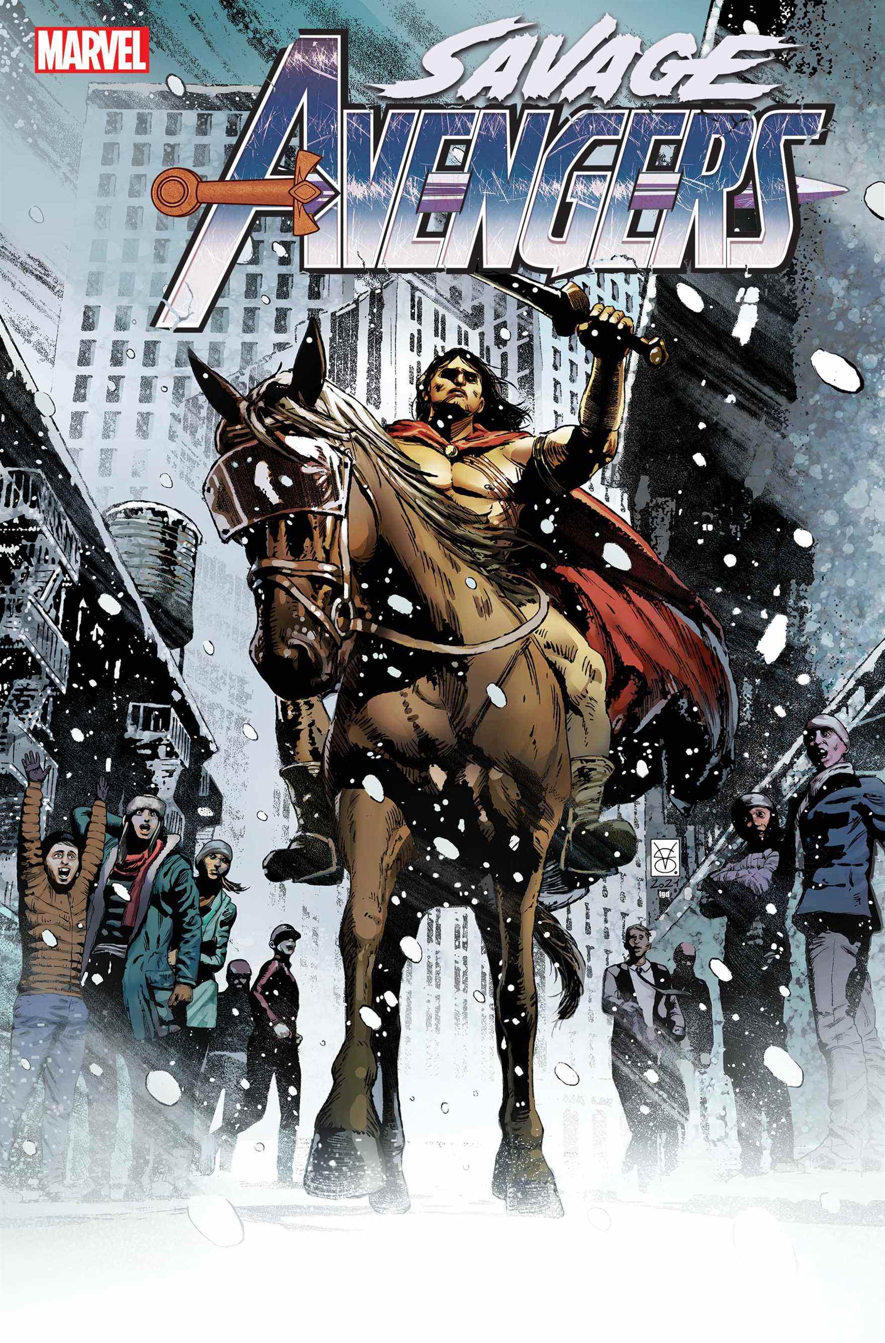 Couverture #28 de Savage Avengers