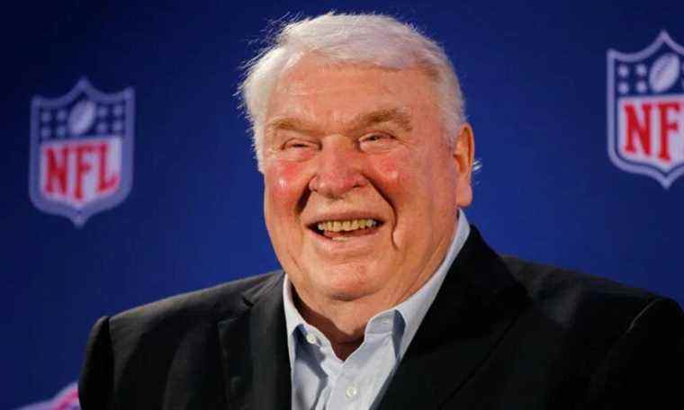 La légende de la NFL, John Madden, est décédée