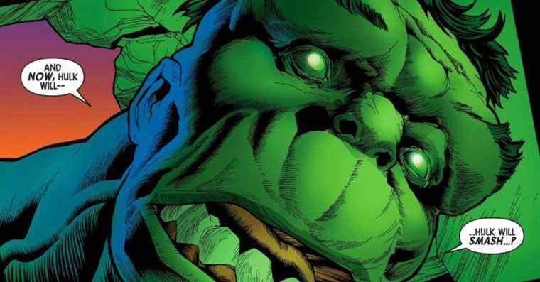 La meilleure bande dessinée Marvel de 2021 était Immortal Hulk
