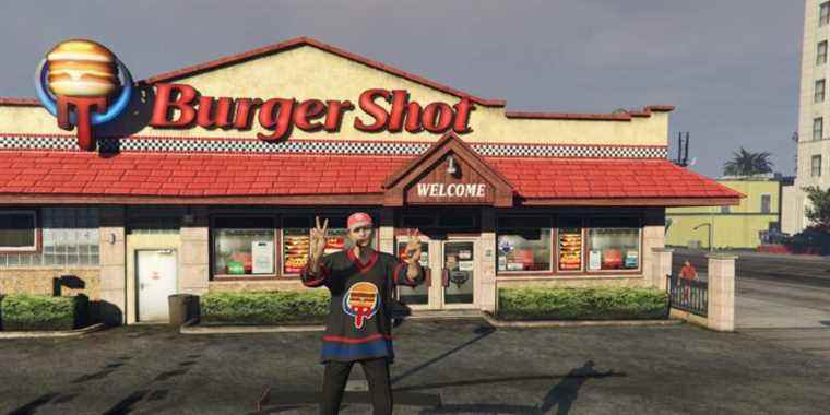 La mise à jour de GTA San Andreas rend son chapeau à Burger Shot Lady