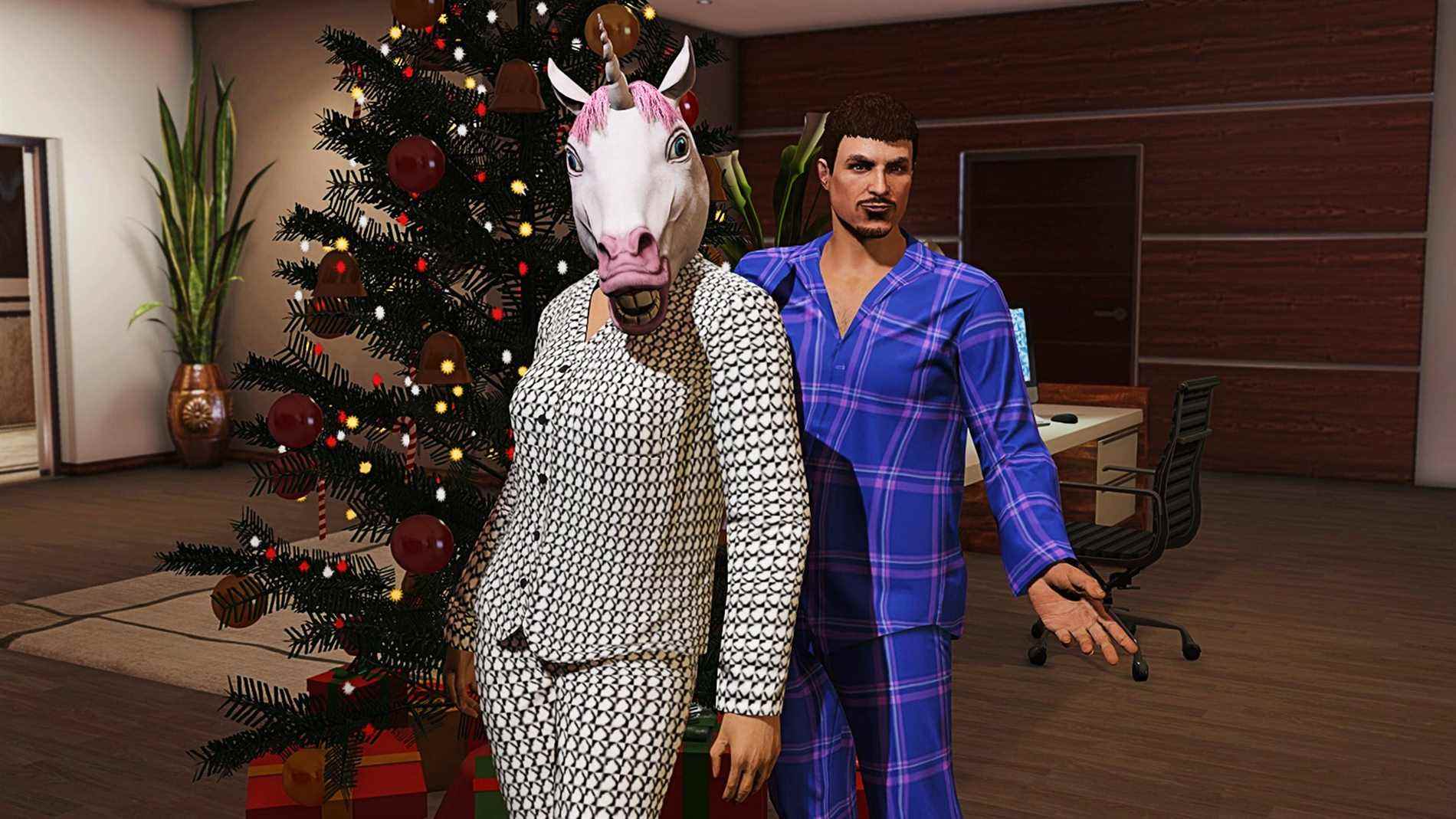 La mise à jour de Noël de GTA Online apporte de la neige, de nouvelles voitures et des cadeaux festifs
